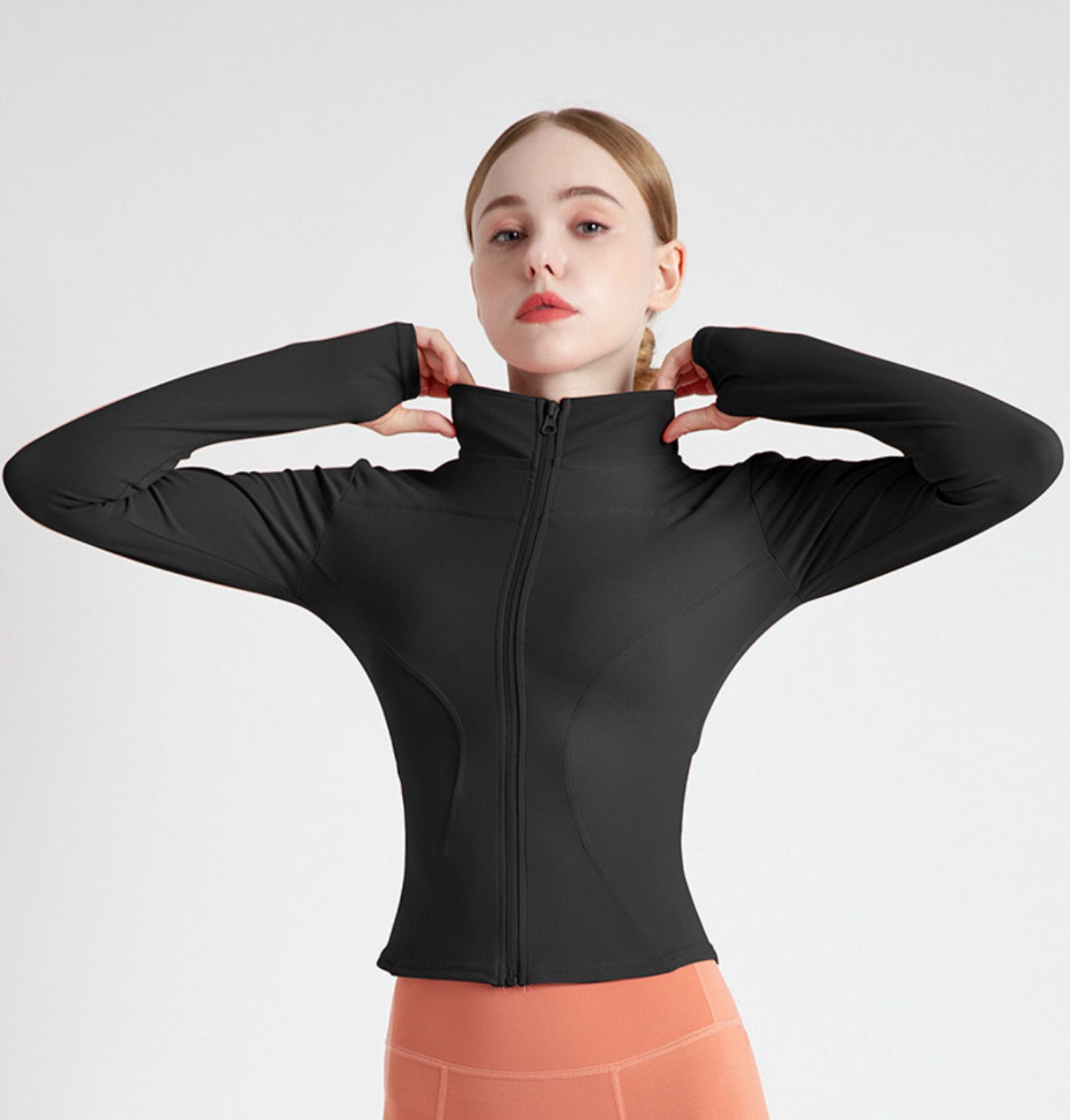 Long-Sleeve Top – Medium Waist Length